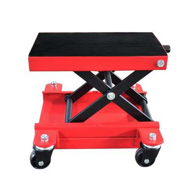 New 2020 load capacity 1100 lbs Motorcycle jack cruiser stand scissor jack movable lift stand